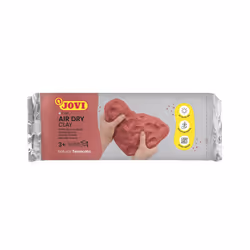Jovi Air-Dry Modeling Clay; 1.1 lb. Terracotta Non-staining Perfect for Arts and Crafts Projects