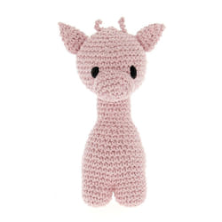 Hoooked Ziggy Giraffe Kit W/Eco Barbante Yarn-Blossom