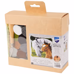 Vervaco Latch Hook KIT Horse/FOAL One Size Multicolor