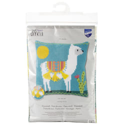 Vervaco Cross Stitch Cushion Kit Llama PN-0173529