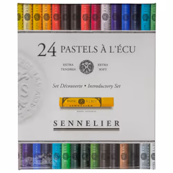 Savoir-Faire Sennelier Soft Pastels Set 24/Pkg-Introductory
