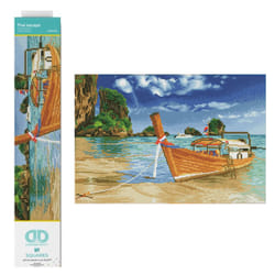 Diamond Dotz Thai Escape Landscape Diamond Painting Kits for Adults - Diamond Art Kits a Relaxing Creative Craft Kit with Dotz Gems 13.8""""x20.5""""