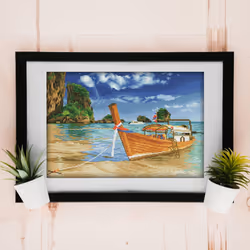 Diamond Dotz Thai Escape Landscape Diamond Painting Kits for Adults - Diamond Art Kits a Relaxing Creative Craft Kit with Dotz Gems 13.8""""x20.5""""