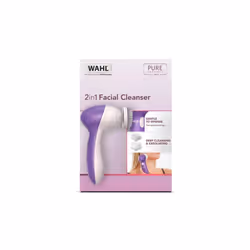WAHL PURE RADIANCE 2 IN 1 FACIAL CLEANSER | TWO SPEED SETTINGS