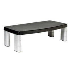 3M MS90B monitor mount / stand Desk Black, Silver