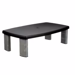 3M MS90B monitor mount / stand Desk Black, Silver