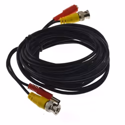 BW BNC DC Extension Cable - 5M / 16.4 Feet BNC Video Power Cable For CCTV Camera DVR Security System