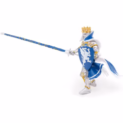 Papo 39387 Blue dragon king MEDIEVAL-FANTASY Figurine, Multicolour