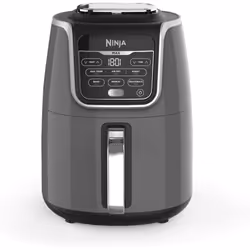 Ninja Air Fryer Max [AF160UK] 5.2 Litres, Grey and Black