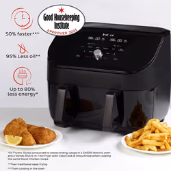 Instant Pot Vortex Plus VersaZone-8.5L XL/Dual Air Fryer