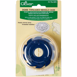 Clover Dome Threaded Needle Case, 1