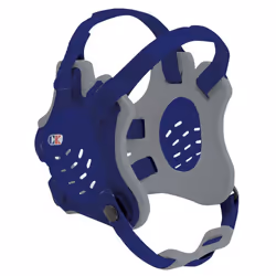 Cliff Keen F5 Tornado Headgear - Navy/Silver/Navy