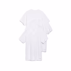 Calvin Klein Men's Cotton Classics Multipack V Neck T-Shirts  White  X