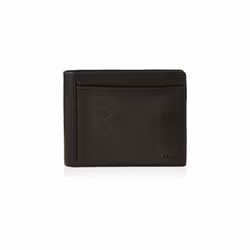 Fossil Mens Neel Leather Bifold with Flip ID Wallet  Black  (Model: ML