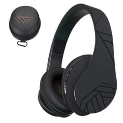 PowerLocus Bluetooth Over-Ear Headphones, Wireless Stereo Foldable Headphones Wireless and Wired Headsets with Built-in Mic, Micro SD/TF, FM for iPhon
