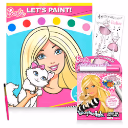 Barbie Coloring Books Activity Super Set ~ Giant Barbie Paint with Wat