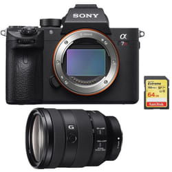 SONY A7R III + SEL 24-240MM F3.5-6.3 OSS + 64GB SD card