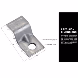 96 Pack Rok Hardware 14 Gauge Table Top Fasteners with Screws  Steel Z Clip Tabletop Connectors  ROKSTBFAST