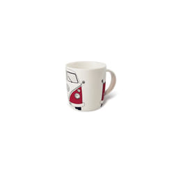 BRISA VW collection - Volkswagen Samba Bus T1 camper Van coffee Mug, Tea cup for Kitchen, garage, Office - cam