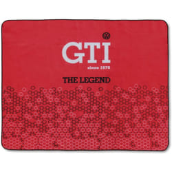 Brisa VW Collection - Volkswagen Golf GTI Picnic Blanket, Resistant & Waterproof with Carrying Bag - Car Equipment, Accessories, Original (78.7 x 59
