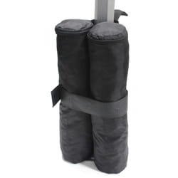 King Canopy Weight Bags for Instant Pop Up Canopy  Shelter  Sand Bags  Leg Weight  Patio  4 Pack  Black  INAWB400