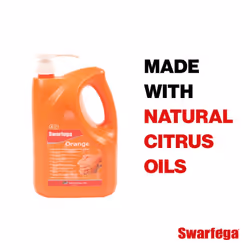 GENERIC Swarfega Orange Hand Wash, Solvent-Free Heavy Duty Hand Cleaner with Natural Scrub and Moisturisers, Gentle on