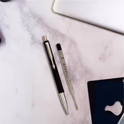 Parker Ball Point Pen Refills  Medium Point  Black Ink