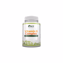 Vitamin B Complex 180 Tablets 6 Month Supply Contains All 8 B Vitamins in 1 Tablet Vitamins B1 B2 B3 B5 B6 B12 Biotin Folic ...