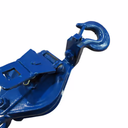 Double Sheave Snatch Block With Swivel Hook - 8MM Wire Rope