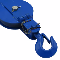 1 Ton 125MM London Pattern Snatch Block With Safety Hook