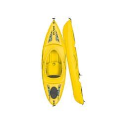 Sit In One Person Kayak (2.7M Paddling Kayaking Solo 125KG Yellow)