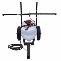 Agricultural Quad Crop ATV Sprayer with Boom on Trailer 60L