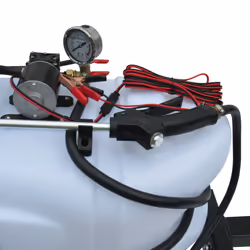 Agricultural Quad Crop ATV Sprayer with Boom on Trailer 60L