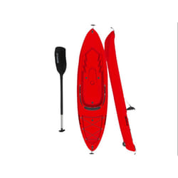 Single and Double Kayaks with Paddle - Red 2.7M Sit On Single