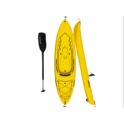 Single and Double Kayaks with Paddle - Yellow 2.7M Sit On Single