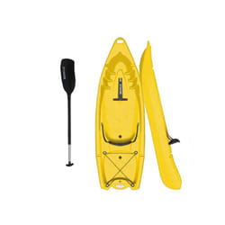 Single and Double Kayaks with Paddle - Yellow 2.4M Sit On Double