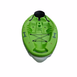 Single Sit On Top Kayak (2.5M One Person Solo) - Green, Kayak Only