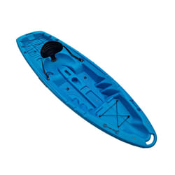 Single Sit On Top Kayak (2.5M One Person Solo) - Blue, Kayak With Trolley