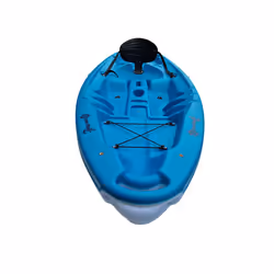 Single Sit On Top Kayak (2.5M One Person Solo) - Blue, Kayak Only