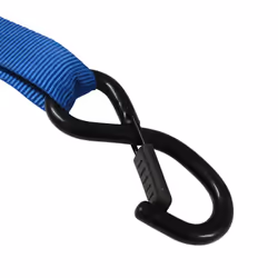 Motorcycle Tie Down Ratchet Strap Soft Loop Kit - Blue
