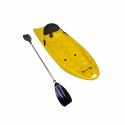 Child's Sit On Top Kayak 1.8M & Paddle - Yellow