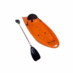 Child's Sit On Top Kayak 1.8M & Paddle - Orange