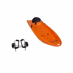 Child's Sit On Top Kayak 1.8M & Trolley - Orange