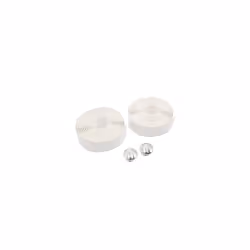 2 Pcs White Foam Handlebar Tape Bar Grip Wrap for Road Bike Bicycle