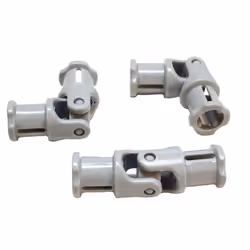 Lego Parts: Technic Universal Joint 3L (Service Pack of 3 - Light Gray)