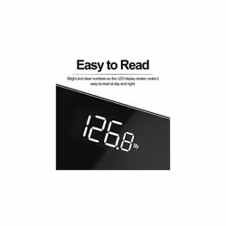 RENPHO Digital Bathroom Scales for Body Weight, Weighing Scale Electronic Bath Scales with High Precision Sensors Accurate Weight Machine for Peo