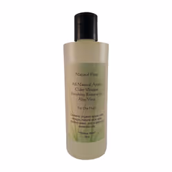 Natural First Organic Apple Cider Vinegar Finishing Rinse w/Aloe Vera for Dry Hair 8oz