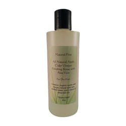 Natural First Organic Apple Cider Vinegar Finishing Rinse w/Aloe Vera for Dry Hair 8oz