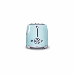 Smeg TSF01PGUK | 50's Retro Style 2 Slice Toaster in Pastel Green
