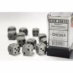Chessex 25610, Dice set, Any gender, Germany, 16 mm, 16 mm, 16 mm